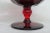 Glass Paden City Glass Ruby Red Georgian Pattern Honeycomb Sherbet Set of Nine For Sale - Image 7 of 12