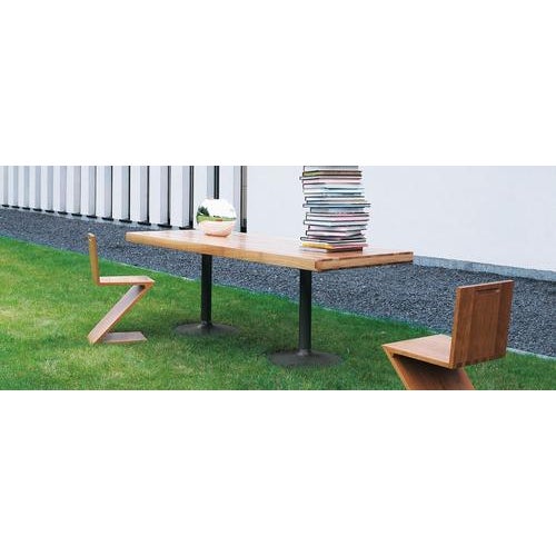 Wood LC11-P Table by Le Corbusier, Pierre Jeanneret and Charlotte Perriand for Cassina For Sale - Image 3 of 7