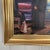 1930s Early Swedish Modernist Interior Scene Oil Painting by Göte Lundberg For Sale - Image 4 of 14