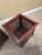 Vintage Classic Weathered Teak Planters - A Pair For Sale - Image 4 of 16