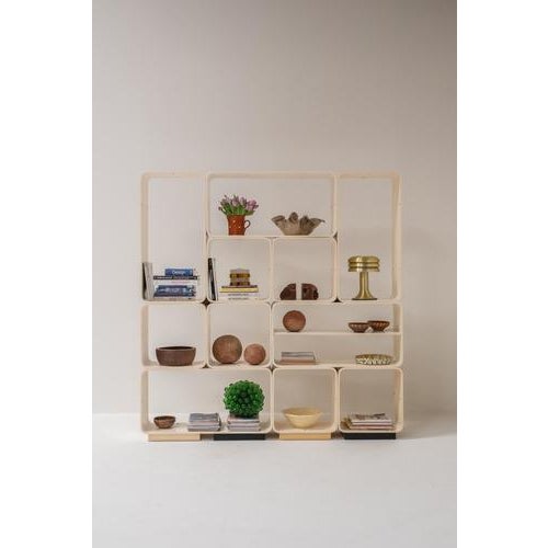 Modular Bookcase or Room Divider attributed to Carlo De Carli for Fiarm, Italy, 1970s For Sale - Image 6 of 13