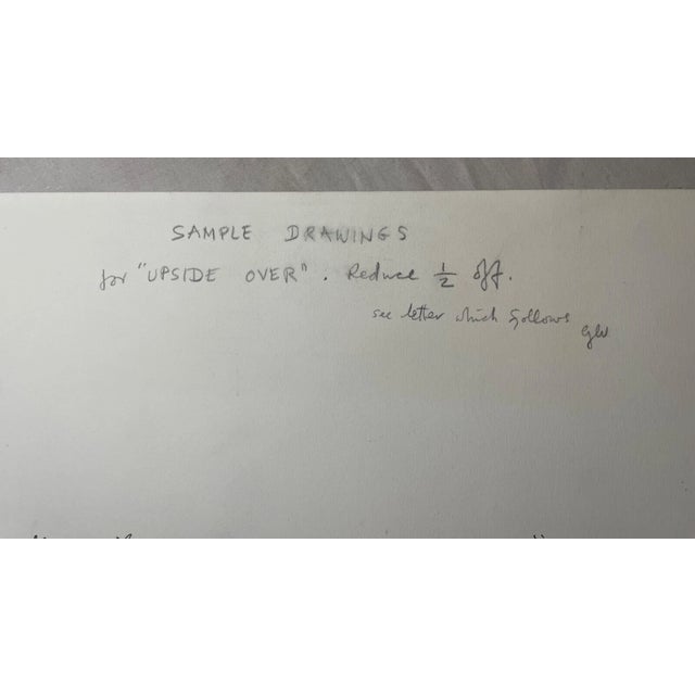 Drawing/Sketching Materials Original Garth Williams Ink Drawing Published Book Illustration Upside Over Art For Sale - Image 7 of 9