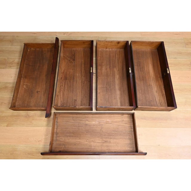 Louis Philippe Style Mahogany Chest of Drawers, Late 19th Century For Sale - Image 14 of 18