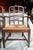 Pair Dutch Rush Seat Wood Arm Chairs For Sale - Image 10 of 12