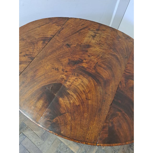 Antique George III Mahogany Pembroke Table, 1790 For Sale - Image 9 of 10