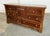 Late 20th Century Cherry Dresser With Trifold Mirror For Sale - Image 4 of 15