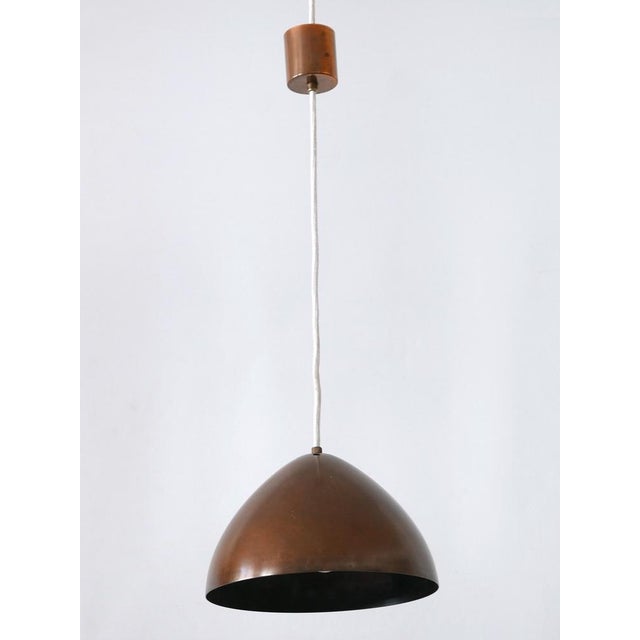 Mid-Century Modern Copper Pendant Lamp, Finland, 1950s For Sale - Image 12 of 18