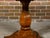 Biedermeier 19th Century Flamed Walnut Pedestal Table with Radiating Motif For Sale - Image 10 of 12