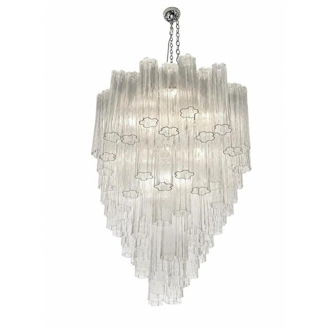 Modern Oval Tronchi Murano Glass Pendant Light by Simoeng for Simoeng For Sale - Image 6 of 7