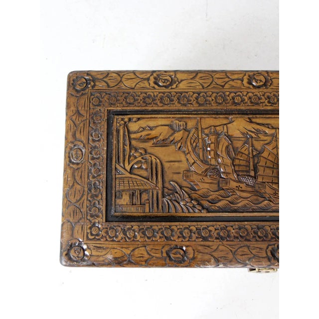 Antique Chinese Camphor Wood Chest For Sale - Image 10 of 16