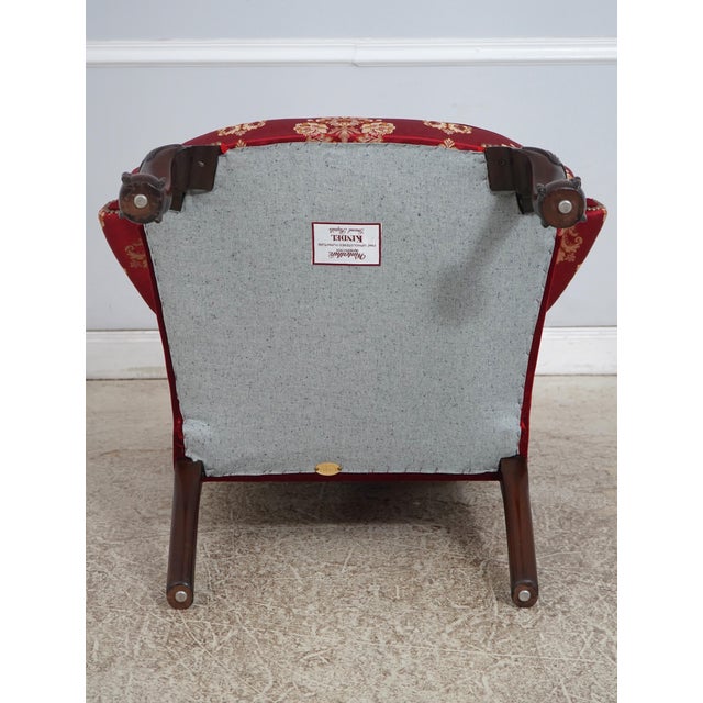Pair Kindel Winterthur Mahogany Wing Chairs For Sale - Image 15 of 18