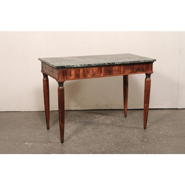 Early 19th Century Early 19th C. French Marble Top Console For Sale - Image 5 of 12