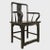 With its strong lines and upright stature, this imposing piece of furniture was the chair of choice for a 19th-century...