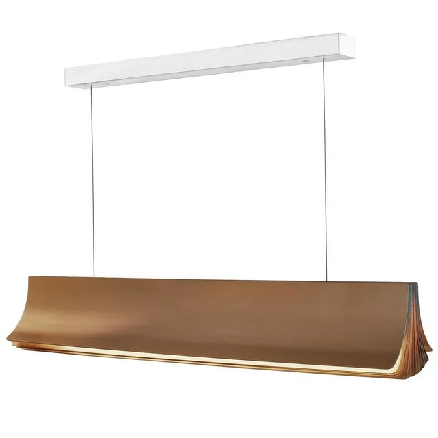Metal Small Respiro Pendant Lamp by Philippe Nigro For Sale - Image 7 of 7