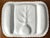 Italian Vintage Italian Faience Serving Platter-3 Compartments For Sale - Image 3 of 5