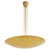 Large Uplight Brass Dome Pendant Light by J. T. Kalmar for Kalmar, 1968 For Sale - Image 12 of 12