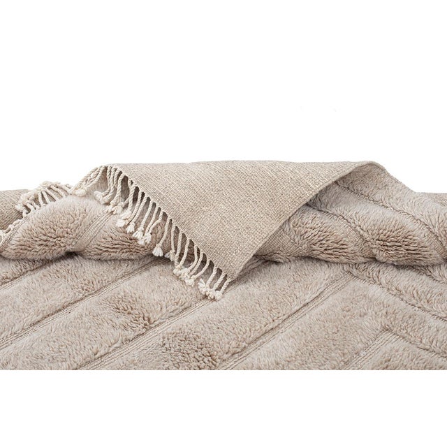 Early 21st Century Large Hand-Knotted Wool Rug by Azele Studio For Sale - Image 5 of 10