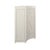 2020s Matthew Izzo Home Isabel Painted Antique White Two Door Cabinet With Rattan Overlay and Brass Door Pulls For Sale - Image 5 of 9
