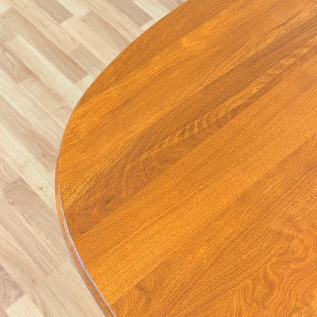 Oval Dining Table by Gangsø, 1980s For Sale - Image 10 of 12