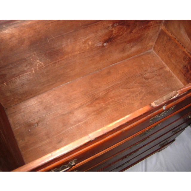 Early 19th Century 19th Century Chippendale Blanket Chest For Sale - Image 5 of 11