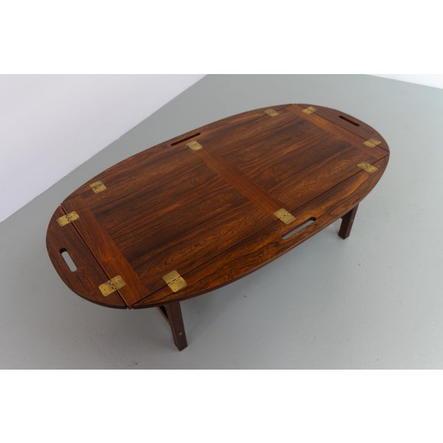 Danish Mid-Century Modern Rosewood Coffee Table, 1960s. Wonderful Scandinavian Mid-Century Modern coffee table in...