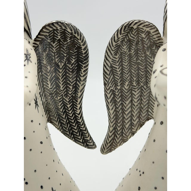 Emilia Castillo Angelical Silver & Porcelain Candleholders, Mexico, 1996 For Sale - Image 9 of 18