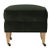 Contemporary Alcott Ottoman, Emerald Velvet For Sale - Image 3 of 8