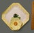 Vintage "Cali "Ceramic Lotus Flower Lily Pod 3DFrog Chip & Dip Platter For Sale - Image 4 of 9
