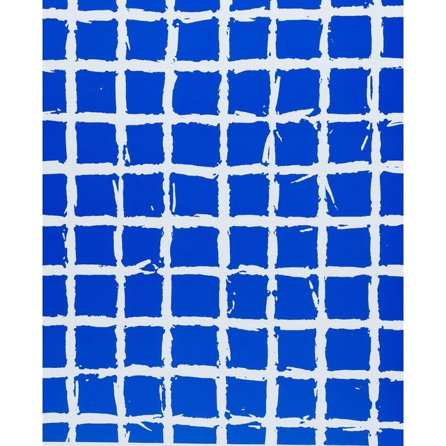 Simon Hantai (1922-2008) Tables Original color poster after a work by the artist On poster paper, 42 x 59 cm (approx. 17 x...