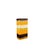 Ceramic Aldo Londi for Bitossi Rectangular Vase in Hard to Find Mustard and Brown For Sale - Image 7 of 8