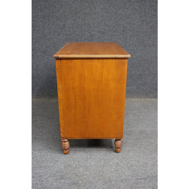Councill Tiger Maple Chest For Sale - Image 10 of 12