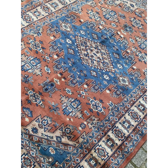 Vintage Pakistani Rug For Sale - Image 9 of 18