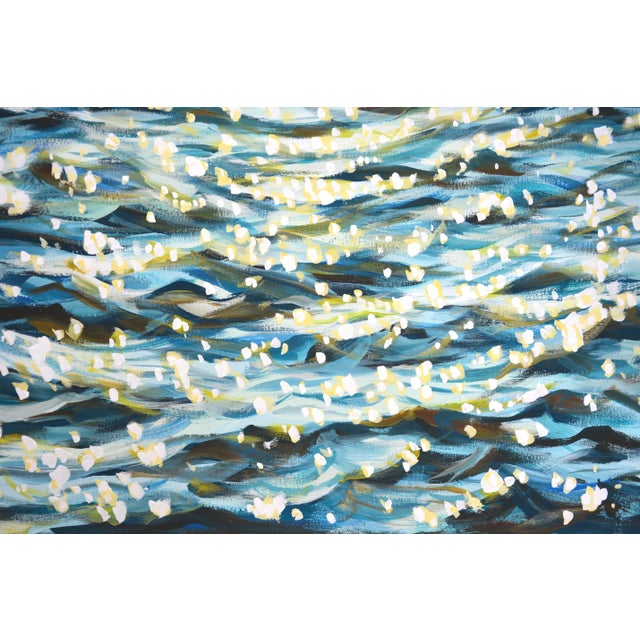 Early 21st Century Light on the Water 2.Modern Original Painting. Iryna Kastsova For Sale - Image 5 of 6