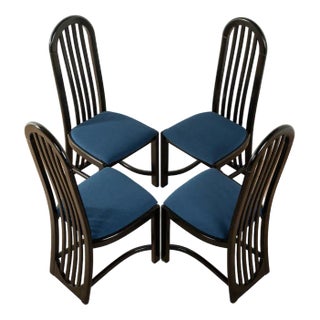 Postmodern Dining Chairs, 1980s, Set of 4 For Sale