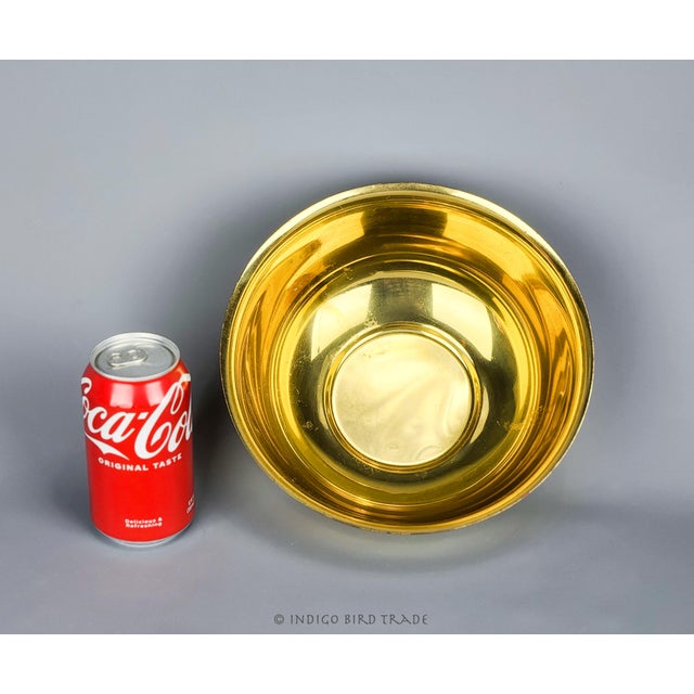 Vintage Brass Bowl by Brasscrafters American Family, USA This beautiful bowl is made from solid lacquered brass by...