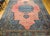 Red 19th Century Oversized Persian Khorassan Rug, Hand-Knotted Wool, Floral Pattern, Red & Blue, 11’ X 16’ For Sale - Image 8 of 18