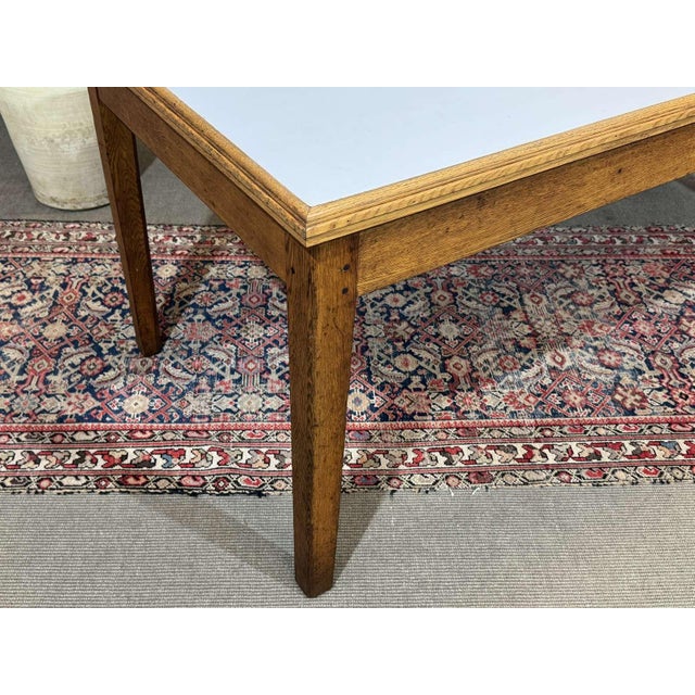 1930s Vintage English Farmhouse Table, 1930s For Sale - Image 5 of 11