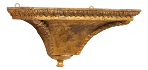 Late 18th C. Gilt Shelf Bracket, France