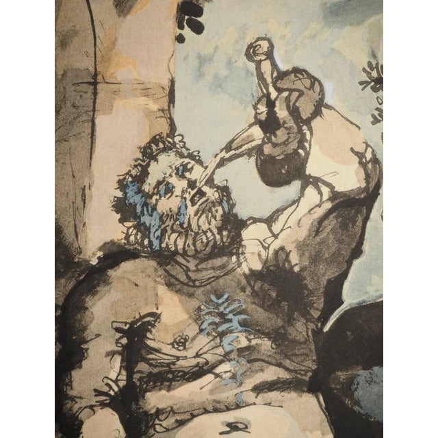 Modern Pablo Picasso, Celebration of Bacchus, Lithograph and Stencil For Sale - Image 3 of 6