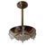 Art Deco French Ice Glasss and Icicles Chandelier by Ezan, 1930s For Sale - Image 15 of 15