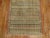 Mid-Century Modern Mid 20th Century Small Pattern Turkish Deco Runner For Sale - Image 3 of 6