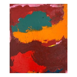 Elevation, Contemporary Abstract Oil Painting by Matt Higgins For Sale