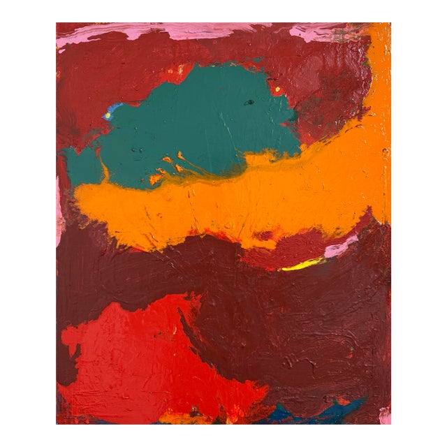 Elevation, Contemporary Abstract Oil Painting by Matt Higgins For Sale