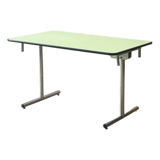 Mint Green Folding Tables from Kelko For Sale