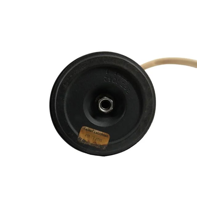 Table Lamp in Chrom Glass from Kaiser, 1960 For Sale - Image 6 of 7