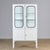 Vintage medical cabinet from the 1970s, manufactured in Hungary. This characterful cabinet is constructed from iron and...