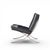 Metal Mies Van Der Rohe for Knoll Mid Century Barcelona Chairs - Pair For Sale - Image 7 of 13