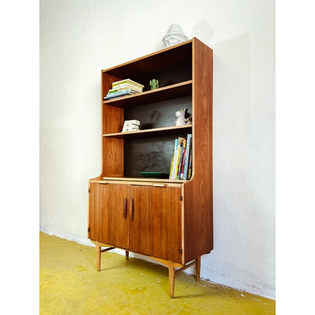 Danish Bookcase by Hugo Troeds, 1950s, in Restored conditions. Designed 1950 to 1959 This piece has an attribution mark, I...