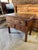French Provincial 19th-Century European Provincial 4-Drawer Rustic Work Table For Sale - Image 3 of 11