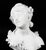 This is beautiful antique French marble shoulder length bust of a beautiful maiden, signed Auguste Moreau, circa 1890 in...